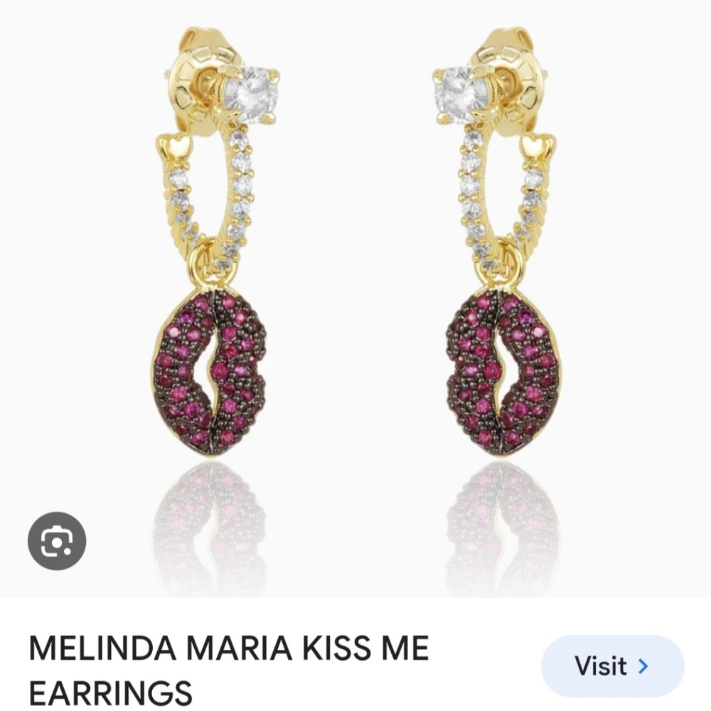 Melinda Maria Kiss Me Earrings